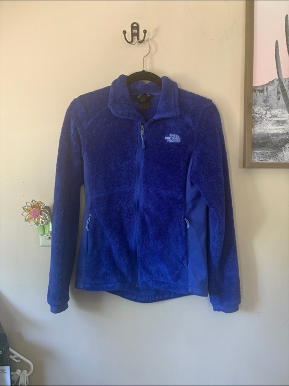 The North Face Deep Indigo Blue Fleece Full-Zip Jacket Size Small